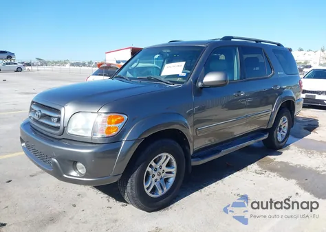 2004 Toyota Sequoia Limited z USA, uszkodzony, nr VIN 5TDBT48A84S222051